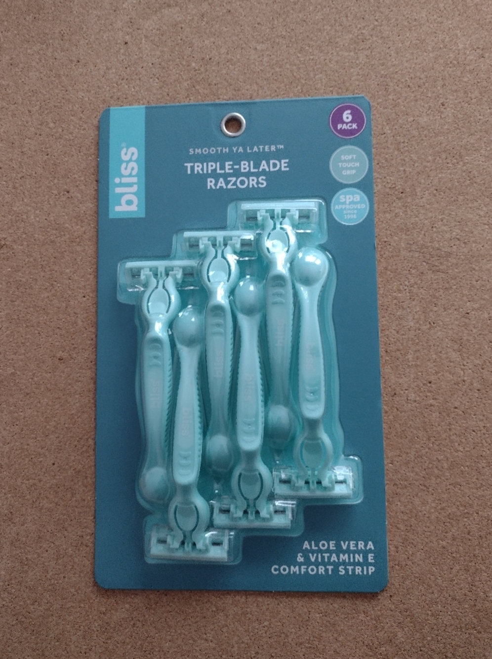 Bliss Smooth Ya Later Triple Blade Razors 6 pack